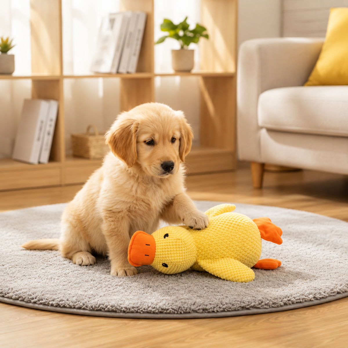 Quack & Play Squeaky Duck Dog Toy