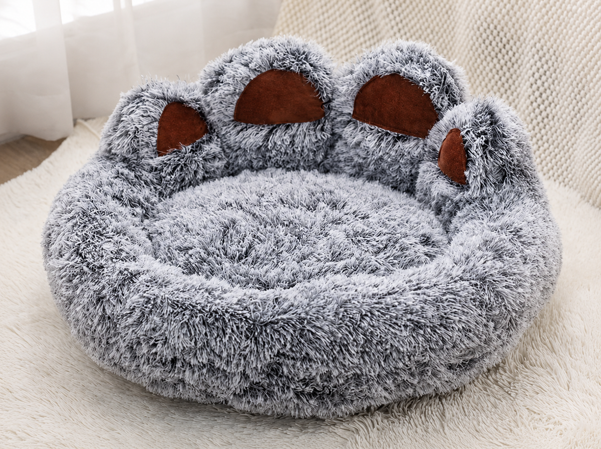 Cosy Paw Plush Bed