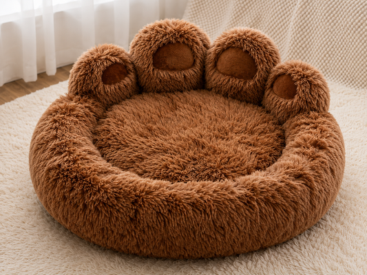 Cosy Paw Plush Bed