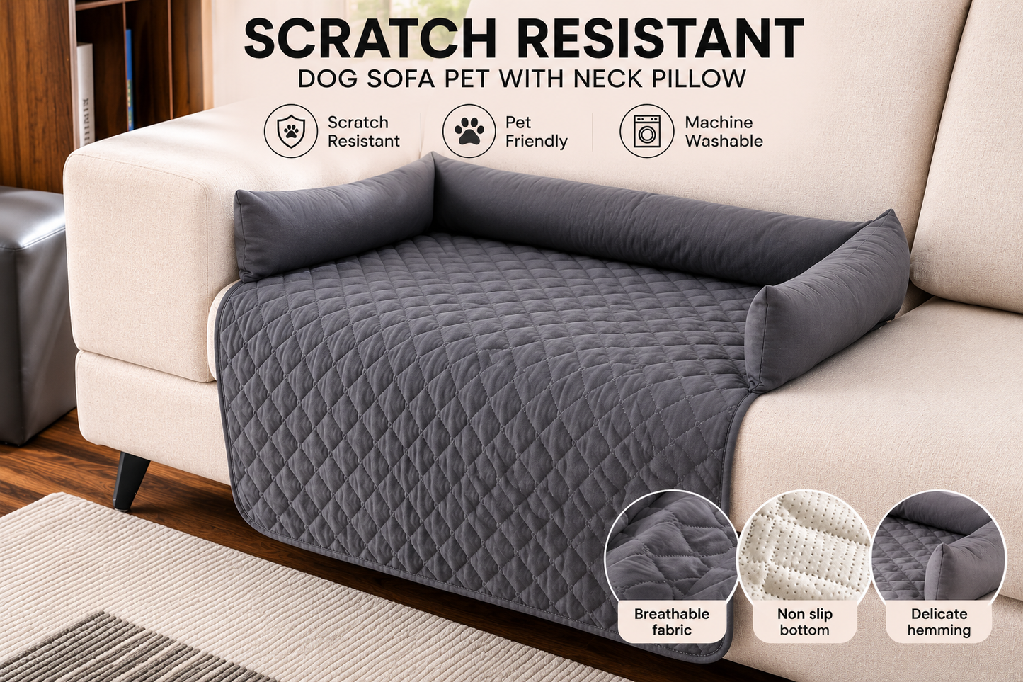 Pet sofa cover
